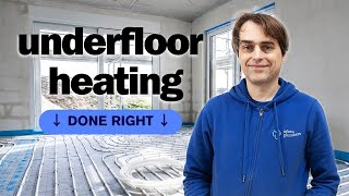 Do Not Install Underfloor Heating With a Heat Pump Before Watching This Video [upl. by Rostand]