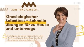 Kinesiologischer Selbsttest  Schnelle Übungen für zu Hause und unterwegs [upl. by Sisile88]