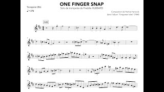 One Finger Snap Alternate take  Freddie Hubbards trumpet solo [upl. by Paco]