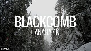 Beginner Skiing Blackcomb Canada 4K [upl. by Nomael]