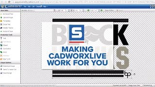 Making CadworxLIVE Work for You [upl. by Lahsiv934]