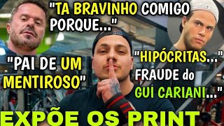 TRETA CAIO BOTTURA DET0NA CARIANI e GUI EXPÕE PR1NTS  AUDI0S e MUITO MAIS VEJA [upl. by Durwin]