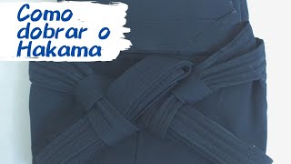 Hakama Como dobrar 2 formas [upl. by Em268]