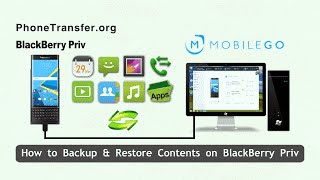 BlackBerry Priv Backup and Restore How to Backup amp Restore Contents on BlackBerry Priv [upl. by Eadith]