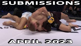 MMA submissions of April 2023 [upl. by Hoover]