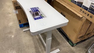 COSTCO Tresanti Adjustable Height Desk [upl. by Holtz237]