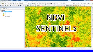 Calculate NDVI Sentinel 2  Calculer NDVI Sentinel 2 [upl. by Wanda]