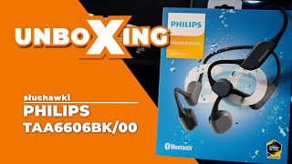 Unboxing słuchawek Philips TAA6606BK00 PL2023 [upl. by Ender635]