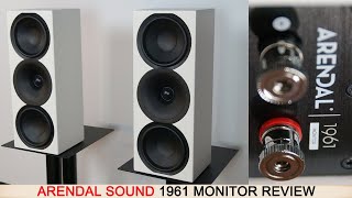 Arendal Sound 1961 Monitor Speaker Review  A Category Leader [upl. by Maxim388]