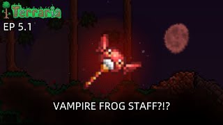 EP 51 THE QUEST FOR THE STAFF  Terraria [upl. by Mackoff]