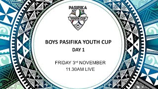 Day 1  U15  Samoa v Cook Islands  Boys Pasifika Youth Cup 2023 [upl. by Ssew]