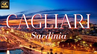 Cagliari Sardegna Cerdeña Sardinia 4k Sardinia Beaches Sardegna Italia Drone amp Aerial Views [upl. by Nahgiem797]