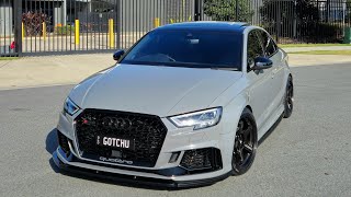 First Drive In the Audi RS3 With A Stage 2 E85 Tune  What A Difference [upl. by Shaun]