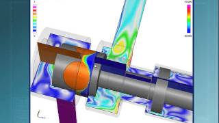 SpoolValve CFD Simulation Demo using PumpLinx [upl. by Conger678]