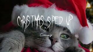 sped up christmas playlist ♡ pt 1 [upl. by Nickolaus252]