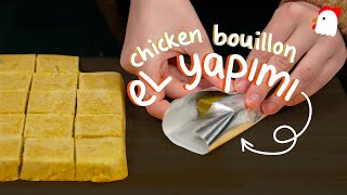 Dünyanın en zararlı şeyi  Tavuk bulyon nasıl yapılır  How to make chicken bouillon🐔 [upl. by Milak]