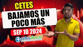 Actualización semanal CETES DIRECTO ⚠️ ADIOS 11⚠️ 10 SEPTIEMBRE 2024 🏦 [upl. by Edgardo]