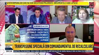 PENSII CONTESTAREA DECIZIILOR DE RECALCULARE MISIUNE IMPOSIBILĂ 17 DE PENSII NU VOR FI MAJORATE [upl. by Rosenblast]