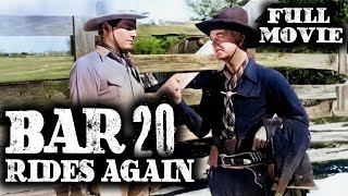 BAR 20 RIDES AGAIN  William Boyd  Full Western Movie  English  Wild West  Free Movie [upl. by Yelats]