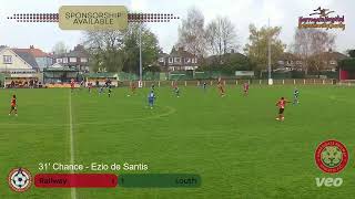 091124 Harrogate Railway Athletic FC vs Louth Town FC Match Highlights [upl. by Kauffman]