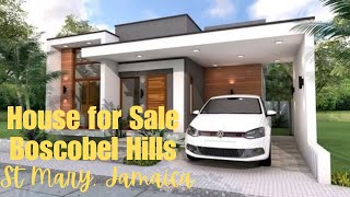 House for sale in Boscobel Hills  St Mary Jamaica  The Bonnicks [upl. by Robbin]