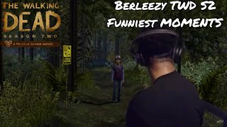 ALL of Berleezys The Walking Dead Season 2 FUNNIEST MOMENTS [upl. by Biagio642]