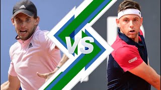 Dominic Thiem vs Filip Krajinovic  ZADAR 2024 [upl. by Ecneps]