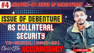 PART4ISSUE OF DEBENTURESCAPTER9ISSUE OF DEBENTURES AS COLLATERAL SECURITYCLASS12 [upl. by Rettke381]