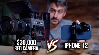 RED vs iPhone  Turn Your SMARTPHONE Into a CINEMA Camera [upl. by Elocin191]