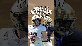 Army vs Notre Dame Prediction and Pick CollegeFootball CFB Football [upl. by Niac151]