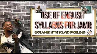 Jamb English Syllabus Explained [upl. by Niel]