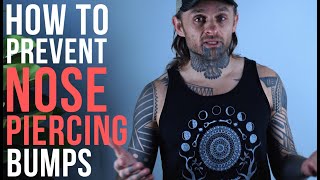 How to Prevent Nose Piercing Bumps  UrbanBodyJewelrycom [upl. by Xella]