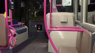 Again Onboard First Glasgow 67025 YX68 UTB Service 60A From Castlemains to Milngavie [upl. by Nalorac]