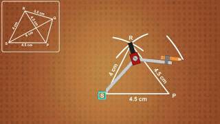 Construction of Quadrilaterals  ikenSchool [upl. by Aneehsirk4]