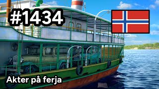 1434 🇳🇴 📕6📄424  Akter på ferja  Junes Journey [upl. by Melony]