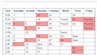 Planning your revision timetable [upl. by Berghoff291]