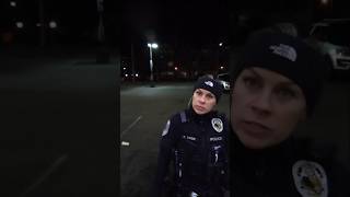 Female Officer Apologies After Arrest Goes Wrong shorts idrefusal road law [upl. by Raychel665]