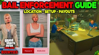 BAIL OFFICE BUSINESS GUIDE GTA Online Bottom Dollar Bounties DLC [upl. by Isnam]