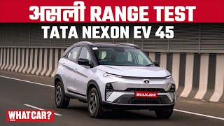 Tata Nexon EV 45 का Range Test amp Detailed हिन्दी Review [upl. by Jeanie431]