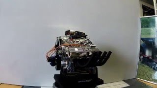 V8 Model engine 427 Ford Dragster 16 view [upl. by Lrat634]