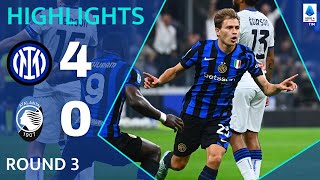 InterAtalanta 4  0  Highlights amp Goals  Serie A 202425 [upl. by Touber890]