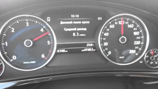 VW Touareg 30 TDI 0200 acceleration [upl. by Orvan]