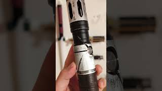 WEATHERED CUSTOM LIGHTSABER starwars lightsaber nsabers weathered xenopixel custom [upl. by Nuahc]