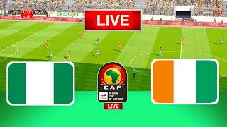 IVE🔴 Nigeria Vs Côte dIvoire  Africa Cup of Nations  Final  Live Football Match Today [upl. by Ecirtaemed]