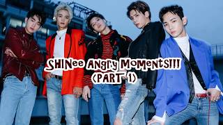 SHINee Angry Moments PART 1 OUTBURST🔥🔥🔥 [upl. by Neile958]