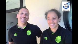 Festival U13 Pitch FFF  les joueuses du FC Nantes vainqueurs de lédition 2015 [upl. by Eynenihc]