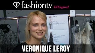 Veronique Leroy FallWinter 201415 Backstage  Paris Fashion Week PFW  FashionTV [upl. by Larochelle]