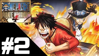 ONE PIECE PIRATE WARRIORS 4 Walkthrough Gameplay Part 2 – PS4 Pro No Commentary [upl. by Ecineg]