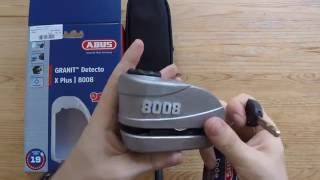 ABUS Detecto 8008  UNBOXING [upl. by Nhguahs]