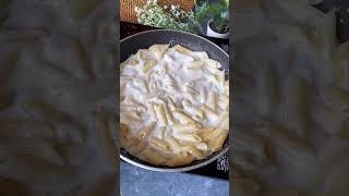 3 ingredient pasta recipe pasta instantpastarecipe trending food trendingshorts viralshorts [upl. by Nickolaus]